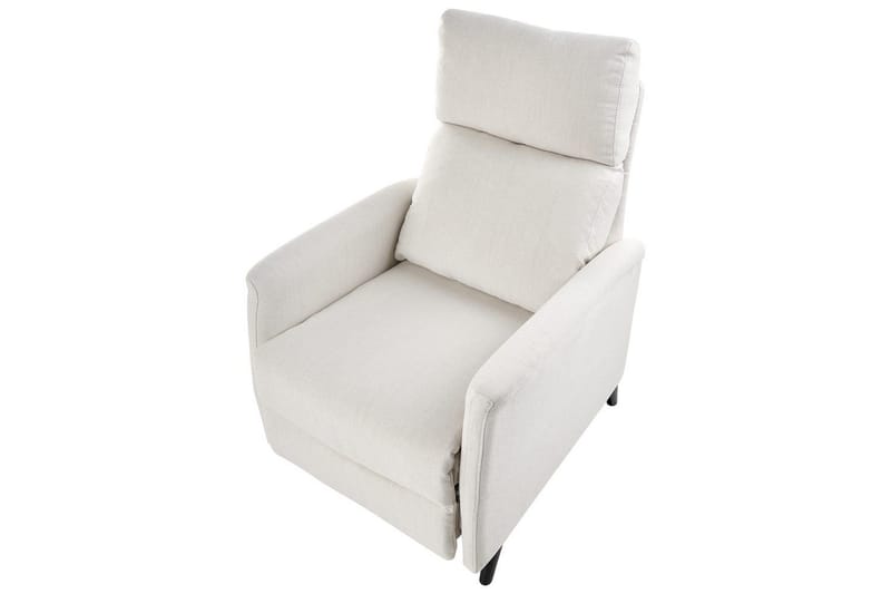 Reclinerlænestol Selvik Hvid/Sort - Hvid/Sort - Møbler - Stole & lænestole - Lænestole - Liggestol