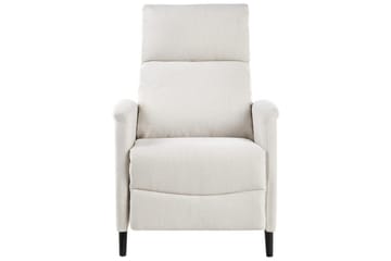Reclinerlænestol Selvik Hvid/Sort - Hvid/Sort - Møbler - Stole & lænestole - Lænestole - Recliner lænestol