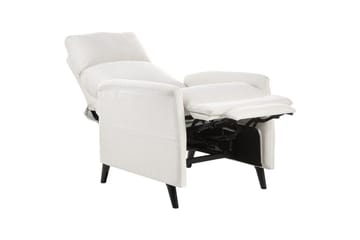 Reclinerlænestol Selvik Hvid/Sort - Hvid/Sort - Møbler - Stole & lænestole - Lænestole - Recliner lænestol