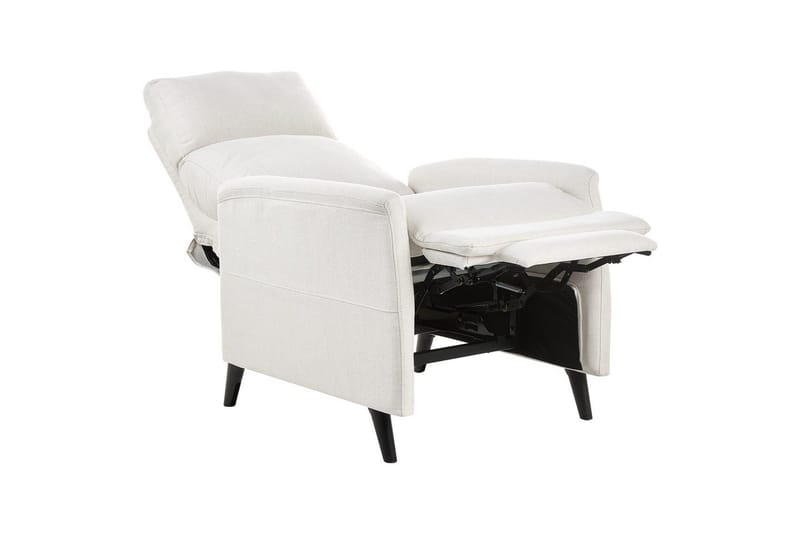 Reclinerlænestol Selvik Hvid/Sort - Hvid/Sort - Møbler - Stole & lænestole - Lænestole - Recliner lænestol
