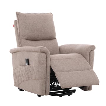 Reclinerlænestol Ulsten med elektrisk løftemekanisme - Beige - Møbler - Stole & lænestole - Lænestole - Lænestol med vippefunktion
