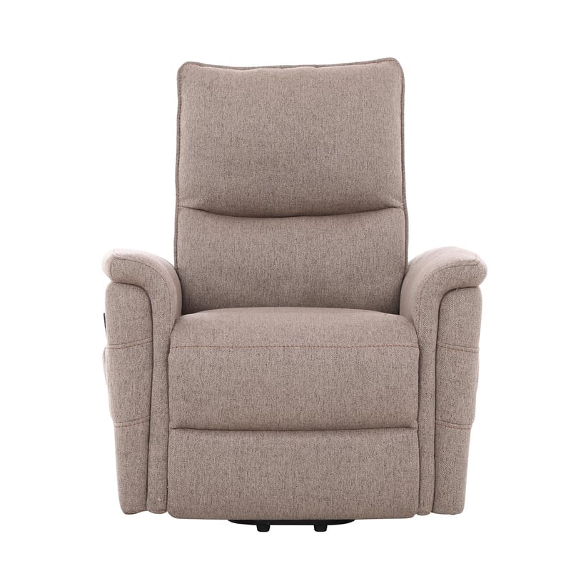 Reclinerlænestol Ulsten med elektrisk løftemekanisme - Beige - Møbler - Stole & lænestole - Lænestole - Lænestol med vippefunktion