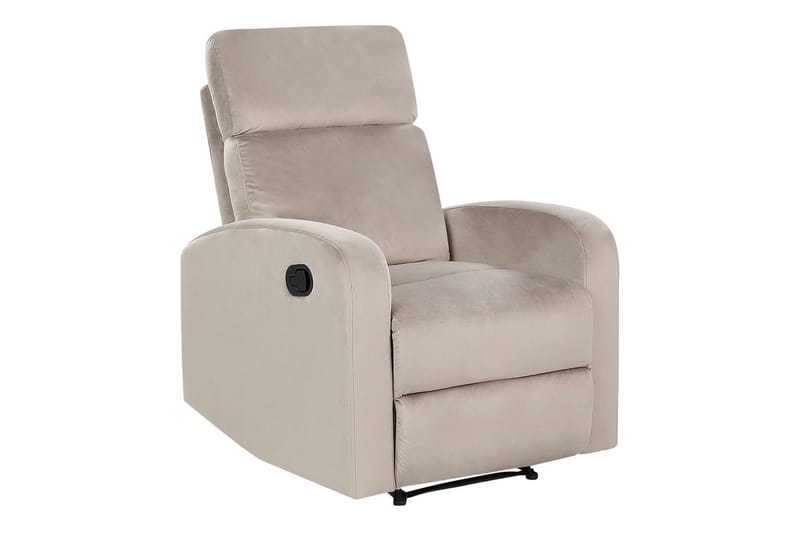 Reclinerlænestol Verdal Beige - Beige - Møbler - Stole & lænestole - Lænestole - Liggestol