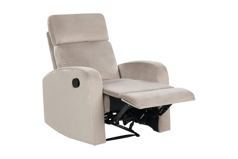 Reclinerlænestol Verdal Beige - Beige - Møbler - Stole & lænestole - Lænestole - Liggestol