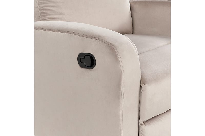 Reclinerlænestol Verdal Beige - Beige - Møbler - Stole & lænestole - Lænestole - Liggestol