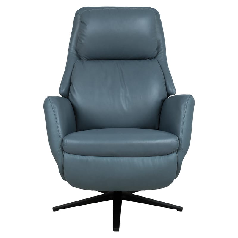 Reclinerlænestol Wikros med elektrisk mekanisme - blå - Møbler - Stole & lænestole - Lænestole - Recliner lænestol