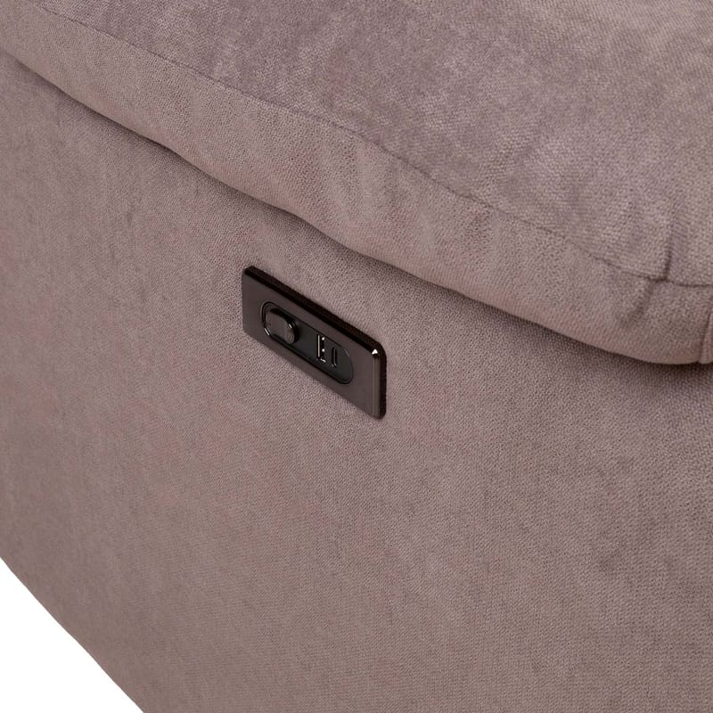 Reclinerlænestol Ylmark med elektrisk mekanisme - taupe - Møbler - Stole & lænestole - Lænestole - Recliner lænestol