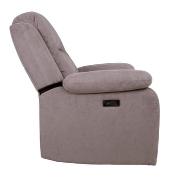 Reclinerlænestol Ylmark med elektrisk mekanisme - taupe - Møbler - Stole & lænestole - Lænestole - Recliner lænestol