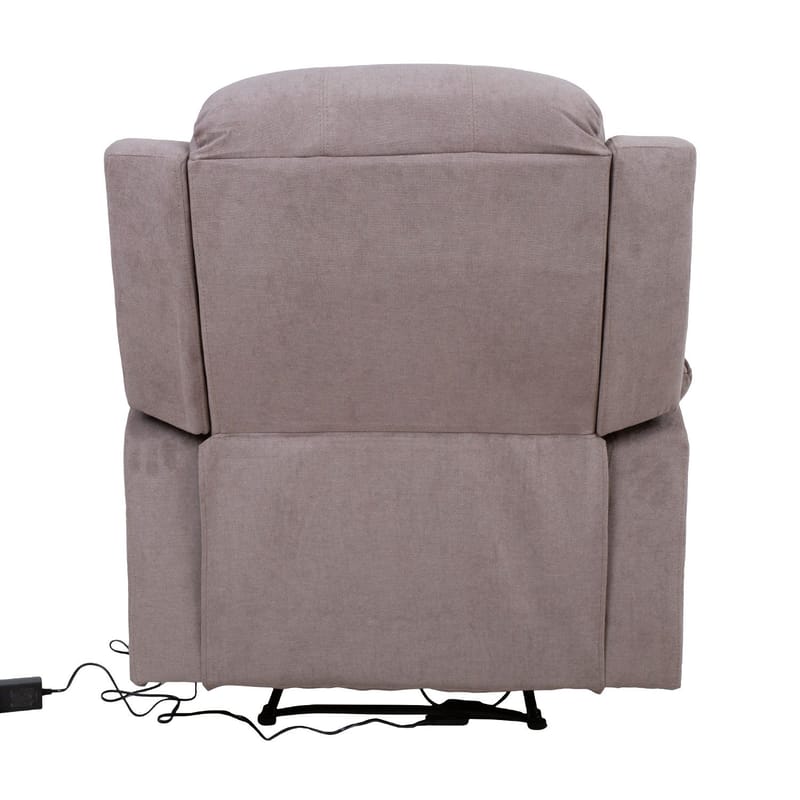 Reclinerlænestol Ylmark med elektrisk mekanisme - taupe - Møbler - Stole & lænestole - Lænestole - Recliner lænestol