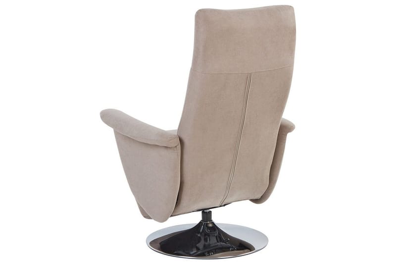 Reclinerlænestol Prime Taupe/Sølv - Taupe/Sølv - Møbler - Stole & lænestole - Lænestole - Recliner lænestol