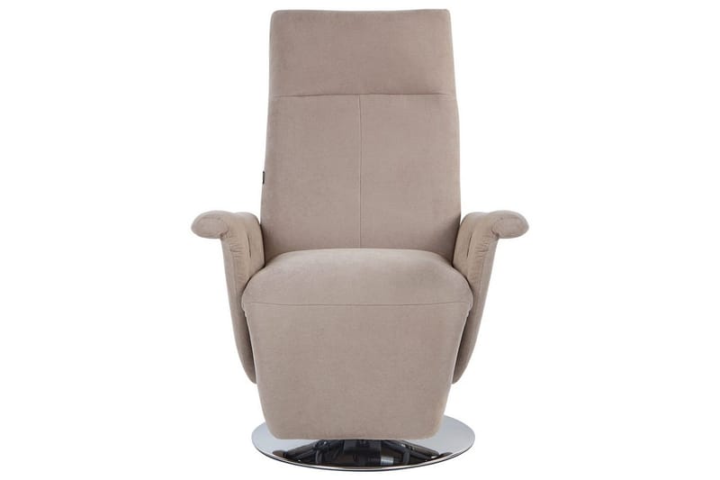 Reclinerlænestol Prime Taupe/Sølv - Taupe/Sølv - Møbler - Stole & lænestole - Lænestole - Recliner lænestol
