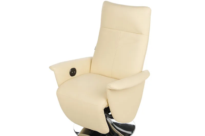 Reclinerlænestol Prime Beige/Sølv - Beige/Sølv - Møbler - Stole & lænestole - Lænestole - Recliner lænestol