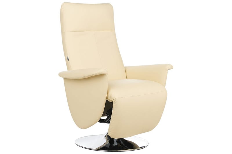 Reclinerlænestol Prime Beige/Sølv - Beige/Sølv - Møbler - Stole & lænestole - Lænestole - Liggestol