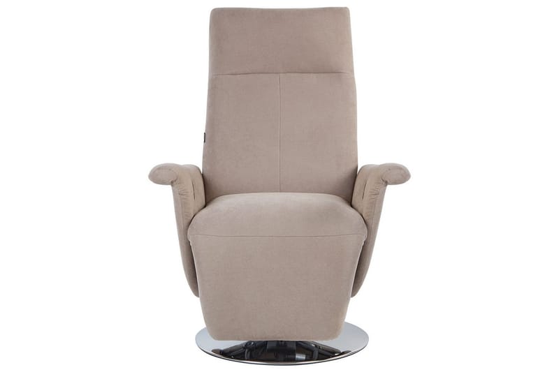 Reclinerlænestol Prime Taupe/Sølv - Taupe/Sølv - Møbler - Stole & lænestole - Lænestole - Liggestol