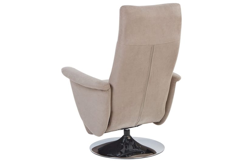 Reclinerlænestol Prime Taupe/Sølv - Taupe/Sølv - Møbler - Stole & lænestole - Lænestole - Liggestol