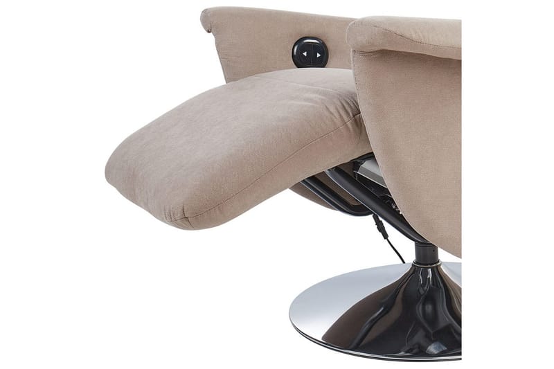 Reclinerlænestol Prime Taupe/Sølv - Taupe/Sølv - Møbler - Stole & lænestole - Lænestole - Liggestol