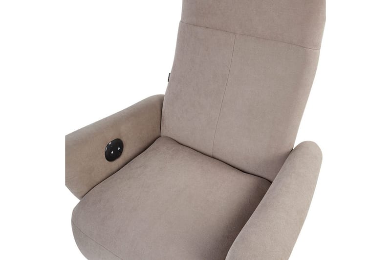 Reclinerlænestol Prime Taupe/Sølv - Taupe/Sølv - Møbler - Stole & lænestole - Lænestole - Recliner lænestol