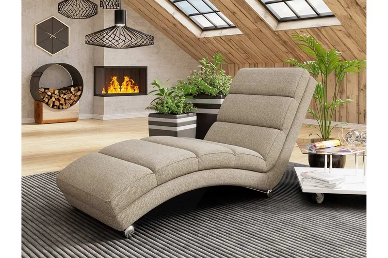 Regalado Lænestol - Beige - Møbler - Stole & lænestole - Lænestole - Chaiselong lænestol & Divan lænesto