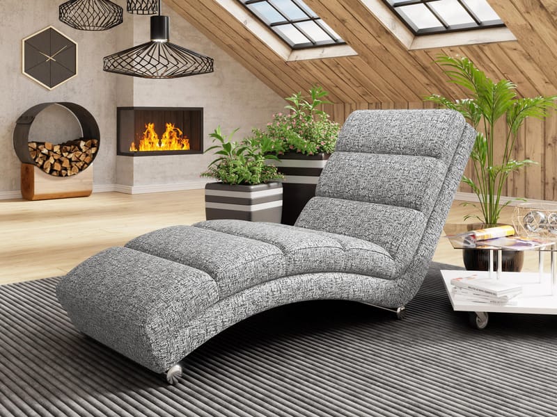 Regalado Liggestol - grå - Møbler - Stole & lænestole - Lænestole - Liggestol