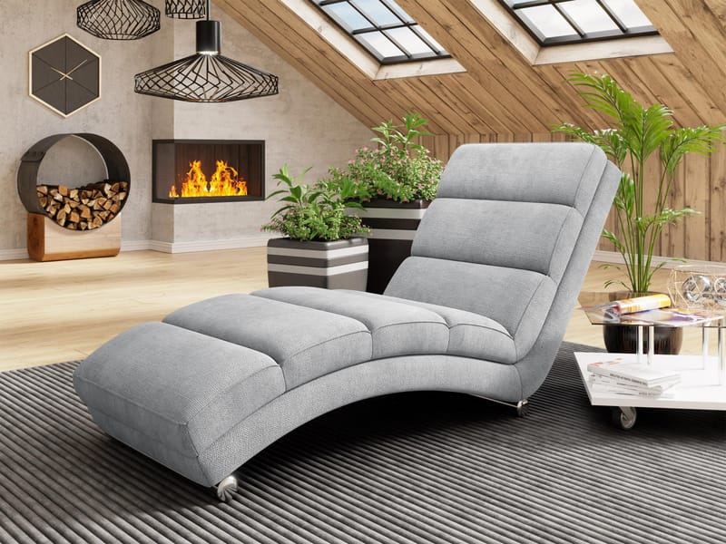 Regalado Liggestol - grå - Møbler - Stole & lænestole - Lænestole - Liggestol