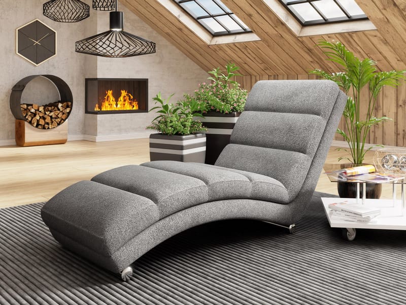 Regalado Liggestol - grå - Møbler - Stole & lænestole - Lænestole - Liggestol