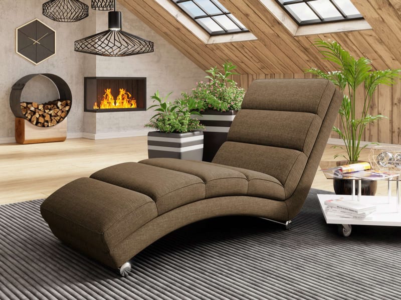 Regalado LiggLænestol - Brun - Møbler - Stole & lænestole - Lænestole - Liggestol