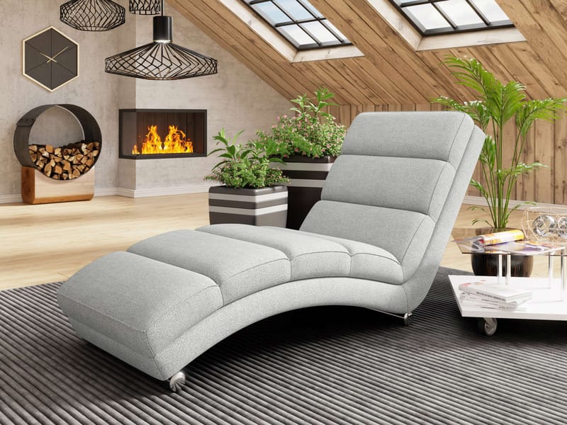 Regalado LiggLænestol - Grå - Møbler - Stole & lænestole - Lænestole - Liggestol