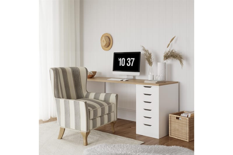 Reva Lænestol Grå - Dorel Home - Møbler - Stole & lænestole - Lænestole