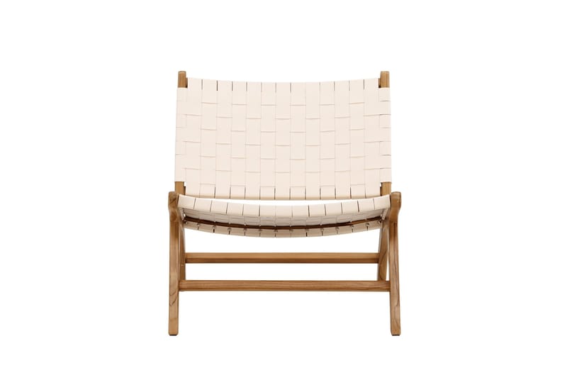 Rike Lænestol Teak, Natural