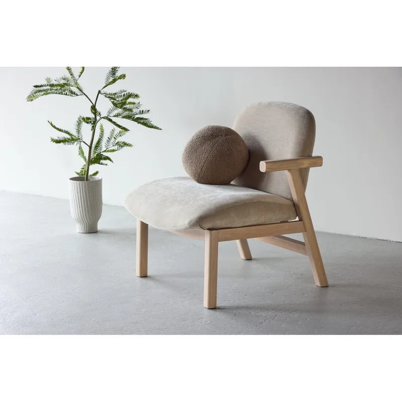 Rile Lænestol - Beige - Møbler - Stole & lænestole - Lænestole