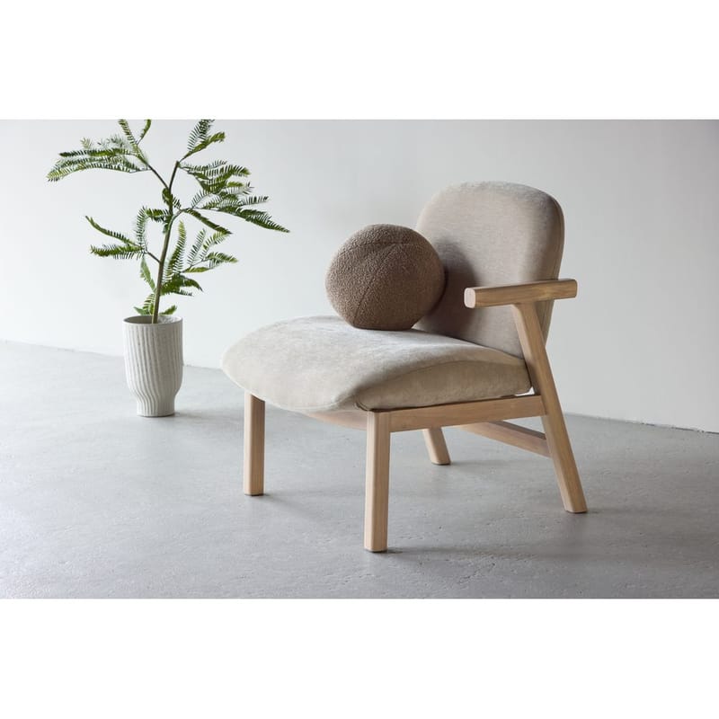 Rile Lænestol - Beige - Møbler - Stole & lænestole - Lænestole - Lænestol uden armlæn
