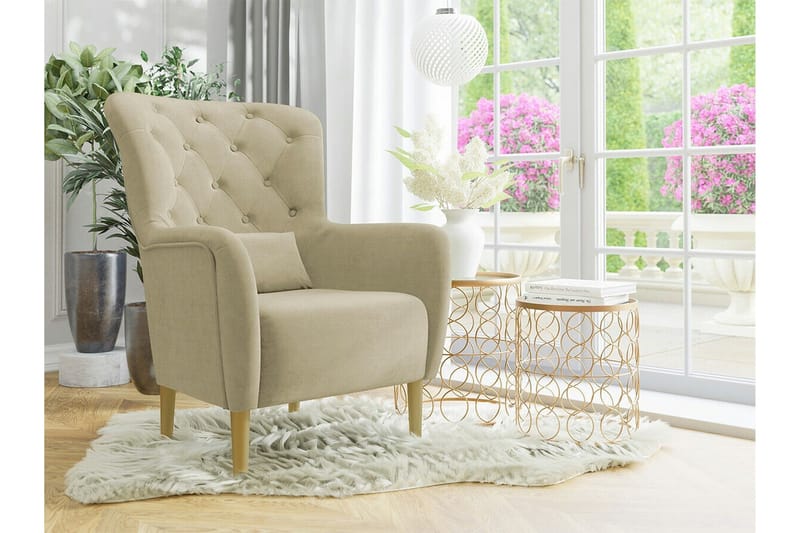 Rushmore Fåtölj beige - Møbler - Stole & lænestole - Lænestole