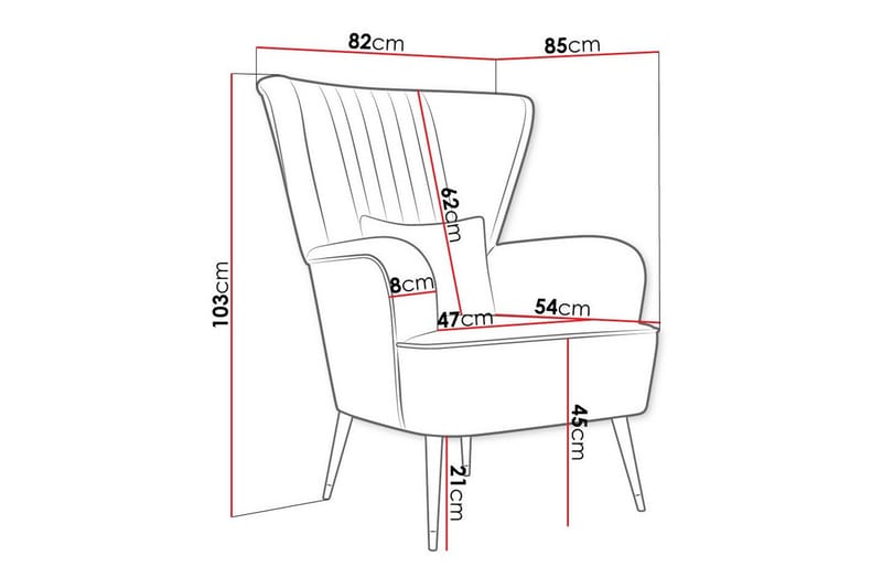 Rushmore Fåtölj beige - Møbler - Stole & lænestole - Lænestole