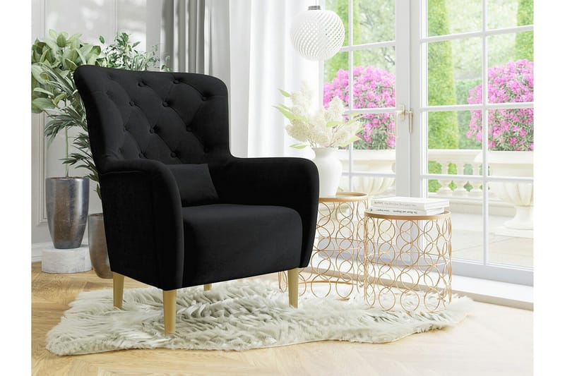Rushmore Fåtölj Black - Møbler - Stole & lænestole - Lænestole