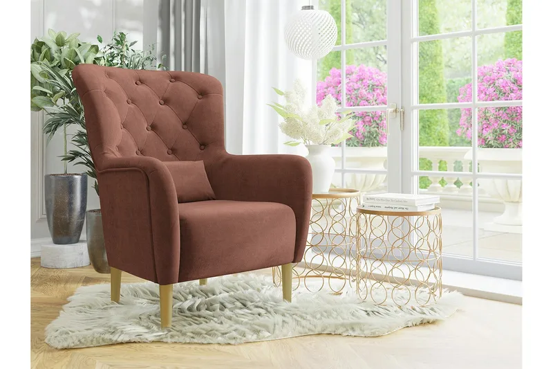 Rushmore Fåtölj Brown - Møbler - Stole & lænestole - Lænestole