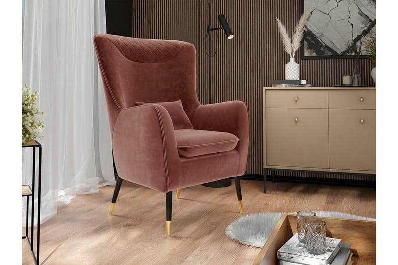 Rushmore Fåtölj Brown/Black - Møbler - Stole & lænestole - Lænestole