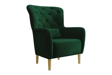 Rushmore Fåtölj Dark green - Møbler - Stole & lænestole - Lænestole