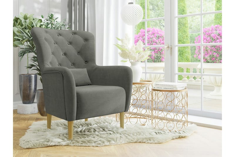 Rushmore Fåtölj Dark grey - Møbler - Stole & lænestole - Lænestole