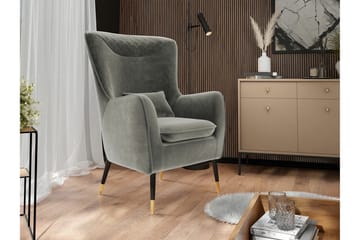 Rushmore Fåtölj Grey/Black - Møbler - Stole & lænestole - Lænestole