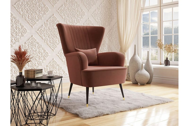 Rushmore Fåtölj Light brown - Møbler - Stole & lænestole - Lænestole