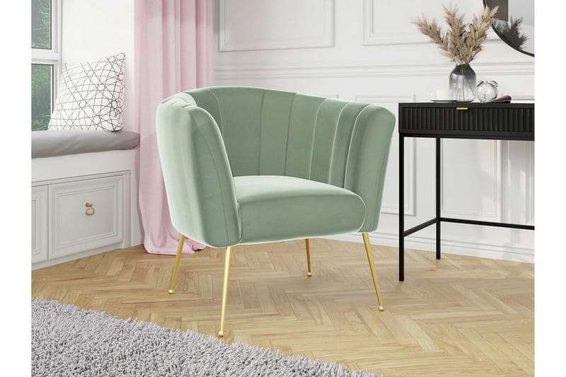 Rushmore Fåtölj Light green/Green/Mint - Møbler - Stole & lænestole - Lænestole