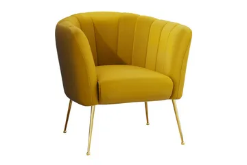 Rushmore Fåtölj Yellow - Møbler - Stole & lænestole - Lænestole