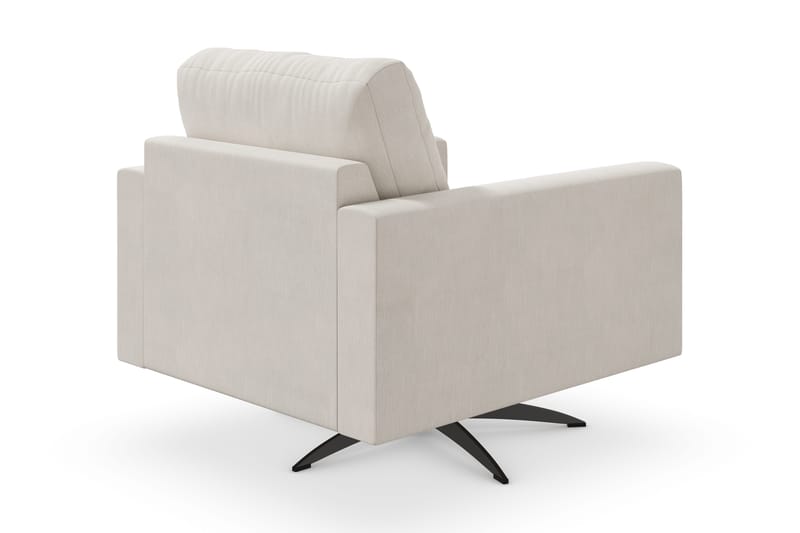 Sabero Lænestol - Beige/Sort - Møbler - Stole & lænestole - Lænestole