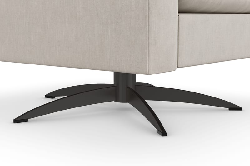 Sabero Lænestol - Beige/Sort - Møbler - Stole & lænestole - Lænestole