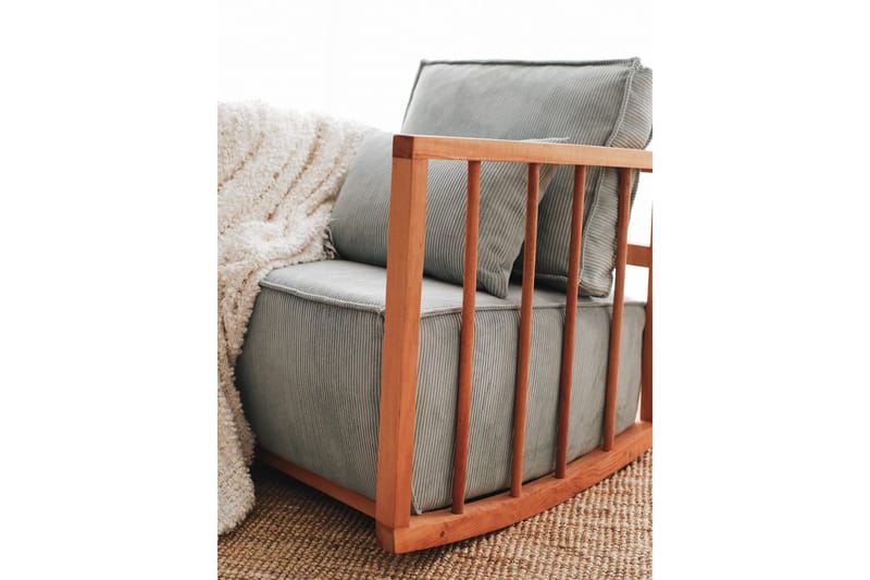 Sallanan Lænestol - Blå - Møbler - Stole & lænestole - Gyngestol