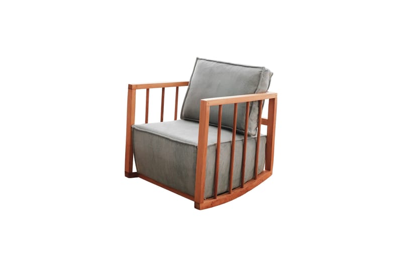 Sallanan Lænestol - Blå - Møbler - Stole & lænestole - Gyngestol