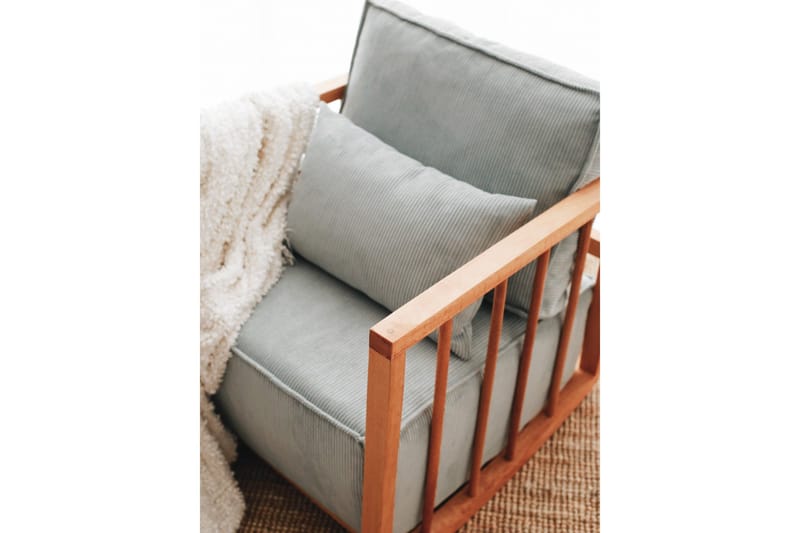 Sallanan Lænestol - Blå - Møbler - Stole & lænestole - Gyngestol