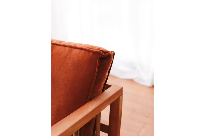 Sallanan Lænestol - Brun - Møbler - Stole & lænestole - Gyngestol