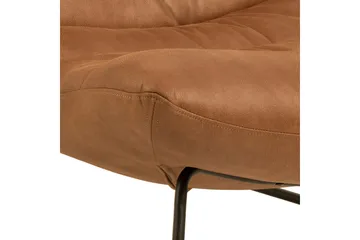 Sammo Loungestol - Brun - Møbler - Stole & lænestole - Lænestole - Læderstol