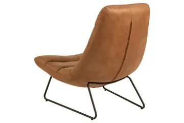 Sammo Loungestol - Brun - Møbler - Stole & lænestole - Lænestole - Læderstol